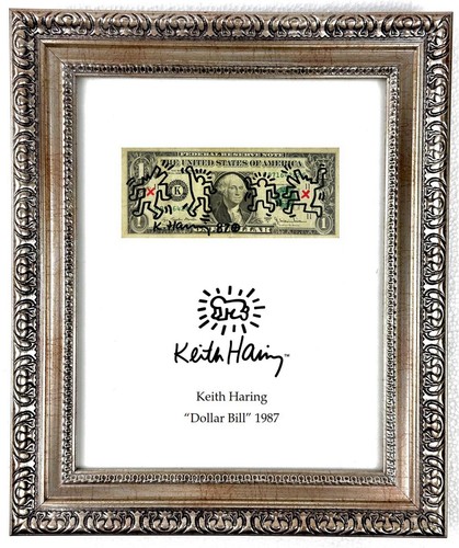 Keith haring dollaro banconota - keith,