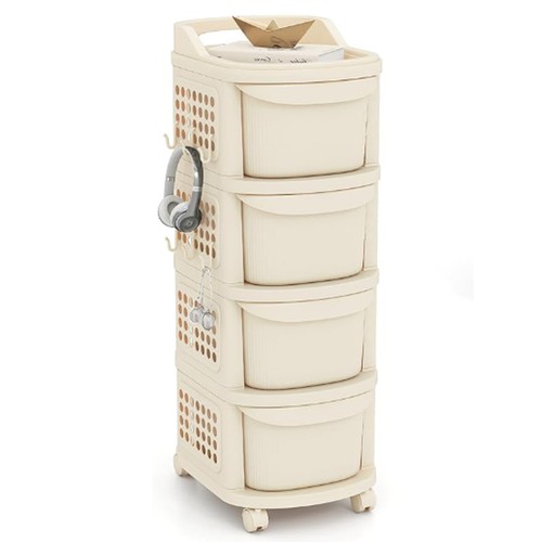 Carrello con ruote - 4, cassetti