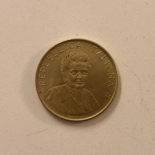Moneta 200 lire italia - italia, del