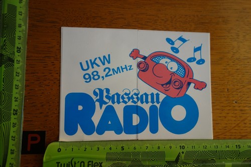 Alter aufkleber media radio - alter,