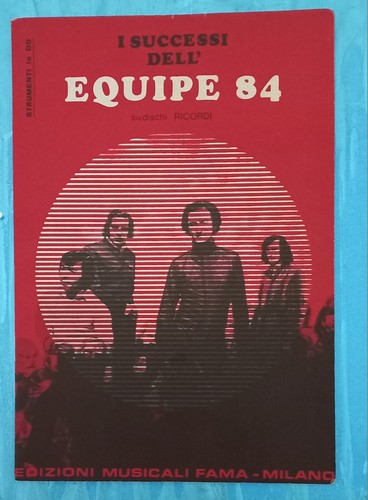 Spartito successi equipe 84 - spartito,