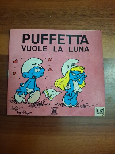Puffetta vuole luna - puffetta, luna-peyo