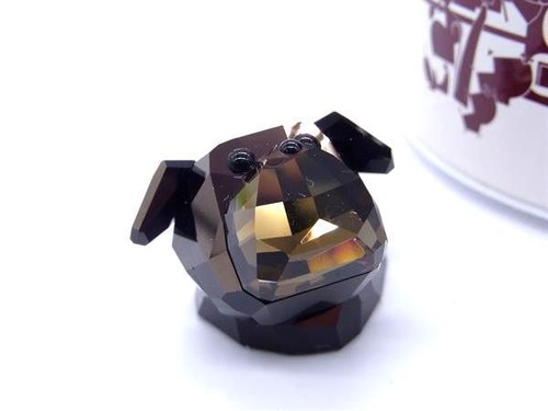 New swarovski crystal dog - new,
