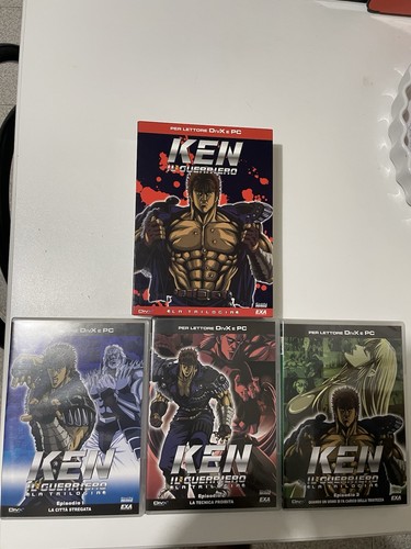 Dvd trilogia ken il - dvd,