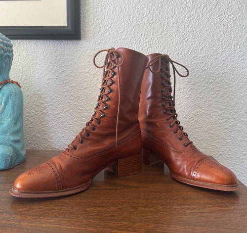 Stivali stringati vintage - , joan