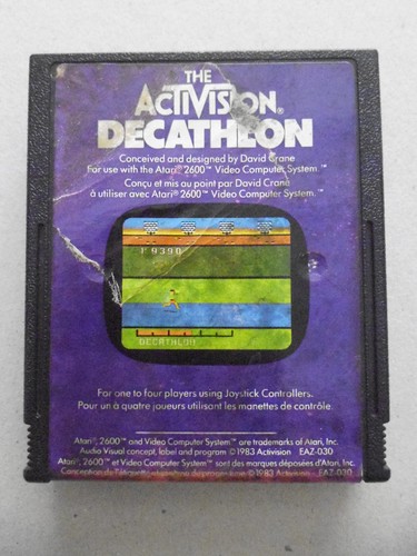 Atari decathlon activision - atari,