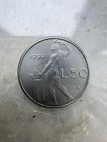 Moneta lire piccole - 50,