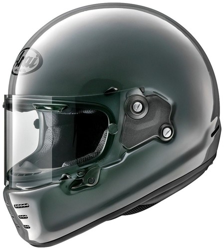 Casco integrale grigio moderno