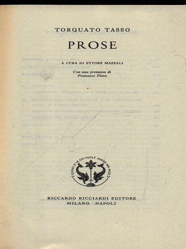 Torquato tasso prose vol 22 - torquato, tasso.