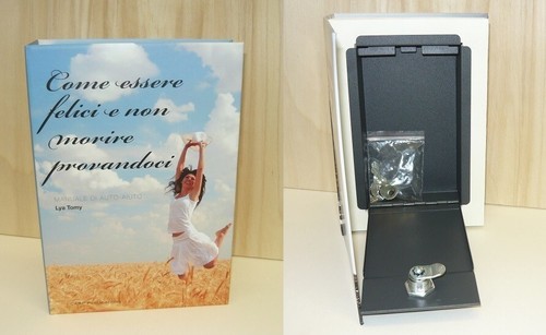 Libro contenitore oggetti - libro,