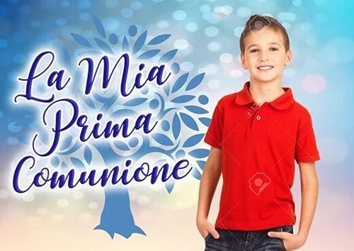 Banner striscione comunione - banner,