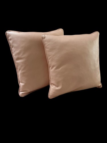 Cuscini pelle rosa - cuscini,