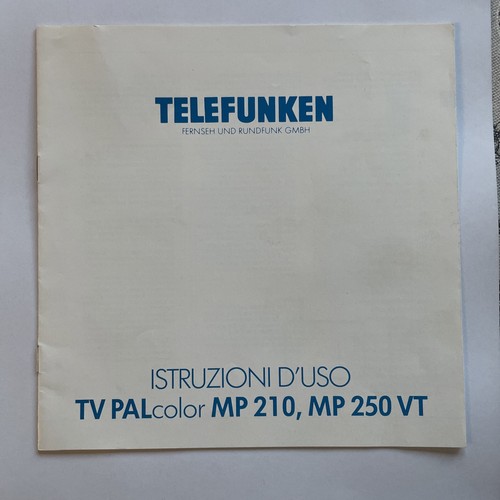 Telefunken fernseh und - telefunken,