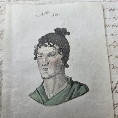 Incisione antica ritratto - incisione,