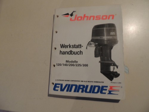 1989 manuale officina johnson - manuale,