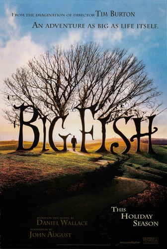 Big fish poster tim burton - big,