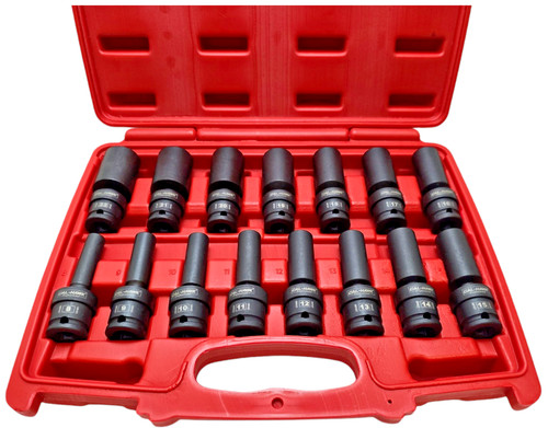 15pc universal swivel - 3/8"dr.universal,