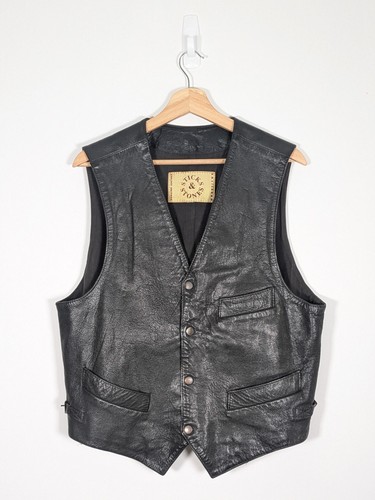 Gilet sticks stones in - &, pelle