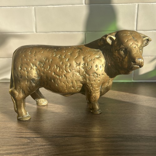 Antique decorative bull figure - decorative,