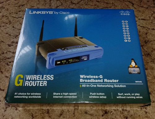 Cisco linksys wrt54gl 54mbps - cisco,