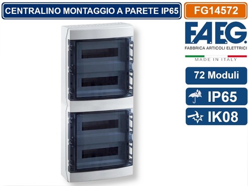 Centralino parete moduli - centralino,