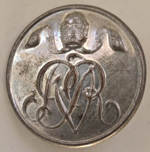 Bottone argento ante 1830 - bottone, in