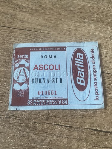 Roma ascoli biglietto ticket - roma-ascoli, biglietto/ticket