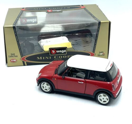 Mini cooper rosso 2000 1 - cooper, 1/18