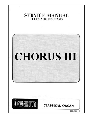 Gem chorus iii service - (pdf),