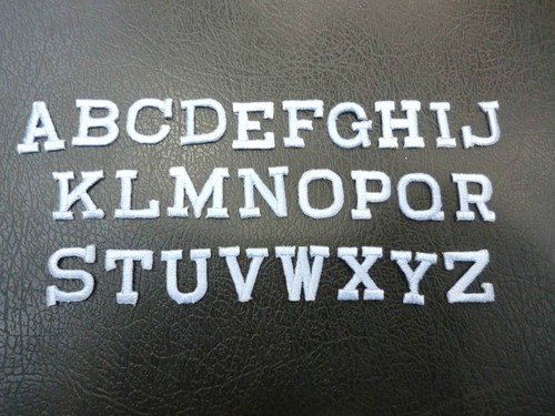 Lettere termoadesive - lettere,