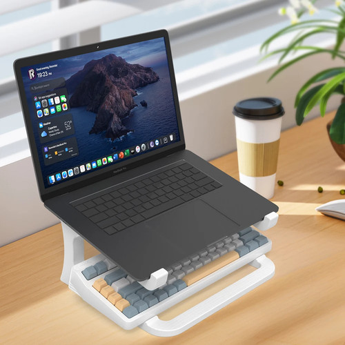 Ergonomic laptop stand with - ergonomic,
