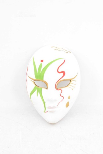 Maschera veneziana gesso - in,
