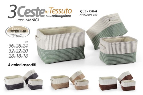 Ceste cesta porta oggetti - cesta,