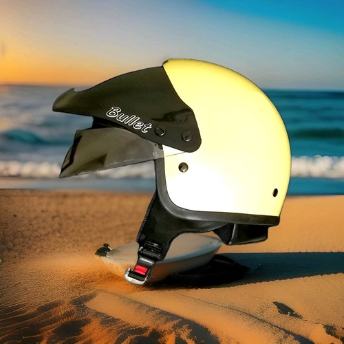 Casco jet vintage - jet, bullet