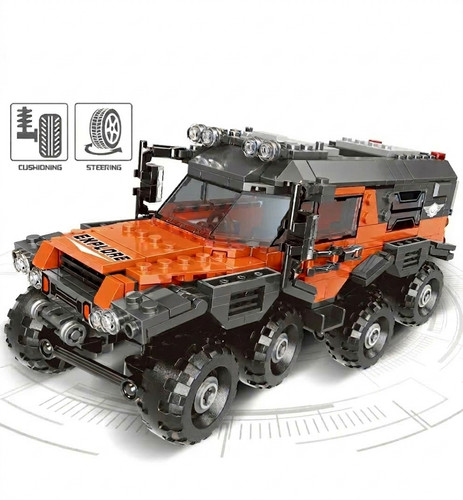 Moc lego car set blocchi - set,