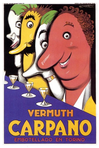 Vermouth carpano vintage - 🎨,