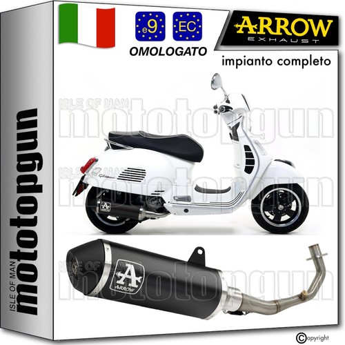 Scarico completo omo - scarico, nero