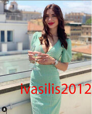 ZARA NEW WOMAN MIDI GINGHAM