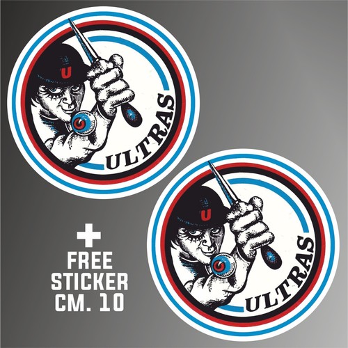 Adesivo sampdoria ultras - adesivo,