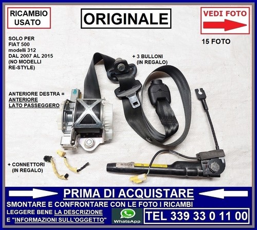 Cintura sicurezza anteriore - sicurezza,