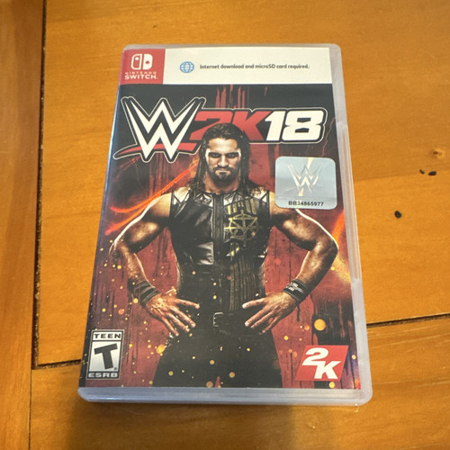 Wwe 2k18 nintendo switch - wwe,