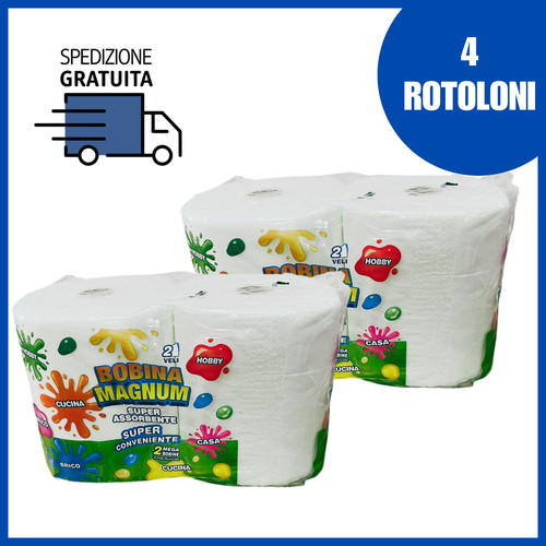 Rotoloni carta 2000 - 4, di