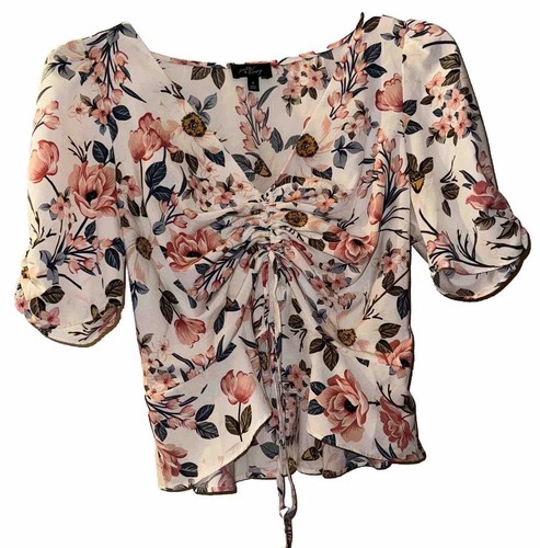Camicetta crop top latte - , e