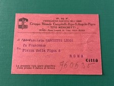 Tessera Gruppo Rionale