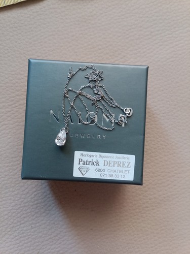 Collana oro 375 punto luce
