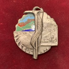 1412 - Distintivo tema montagna "Alleghe 1979" - modello rotante