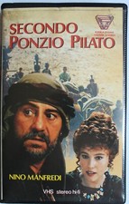 Secondo Ponzio Pilato con Nino Manfredi VHS - VIDEOCASSETTA