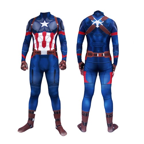 Cosplay capitan america - capitan, tuta
