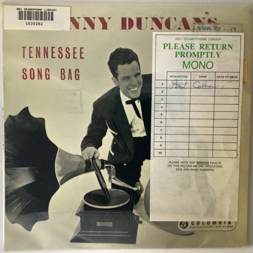 Johnny duncan bbc gramophone - johnny,