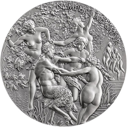 Nymphs and satyr celestial - and,